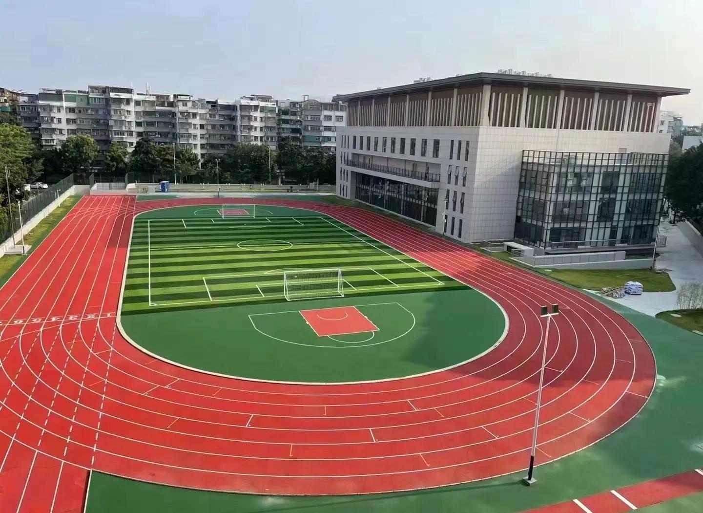 河池市塑胶跑道塑胶篮球场 - 厂家
